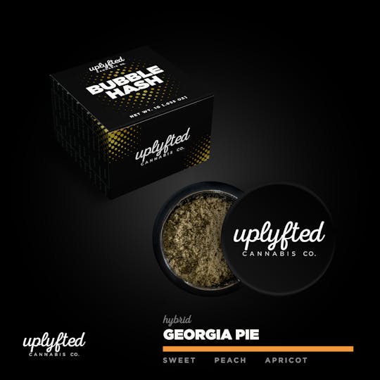 Uplyfted Cannabis Co - 1g Bubble Hash Concentrate - Georgia Pie - 1