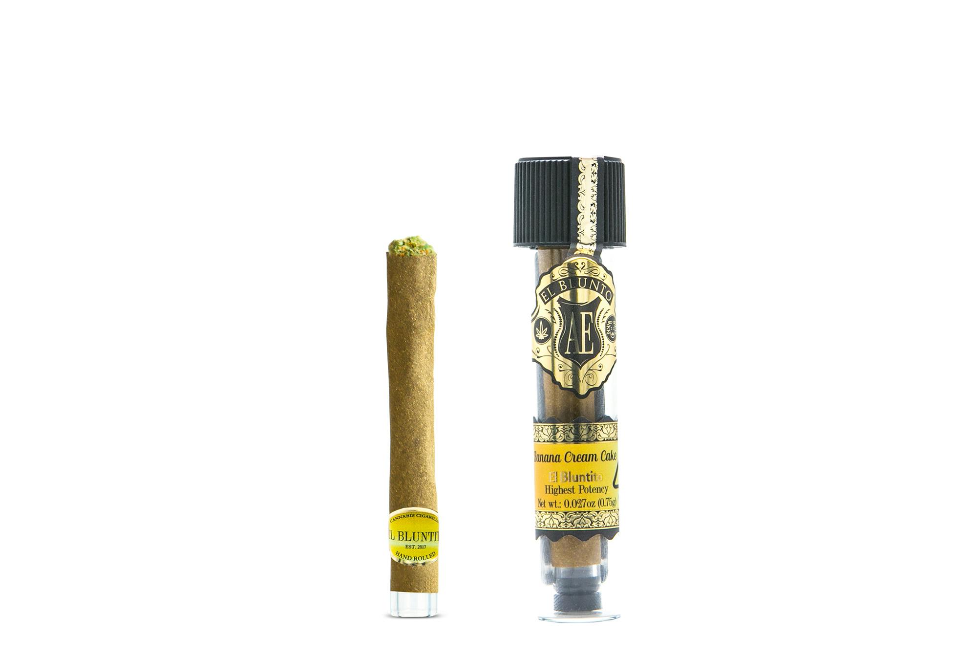 El Blunto by Albert Einstone's - El Bluntito - Banana Cream Cake - .75G Cigarillo [Mini Blunt] - 1