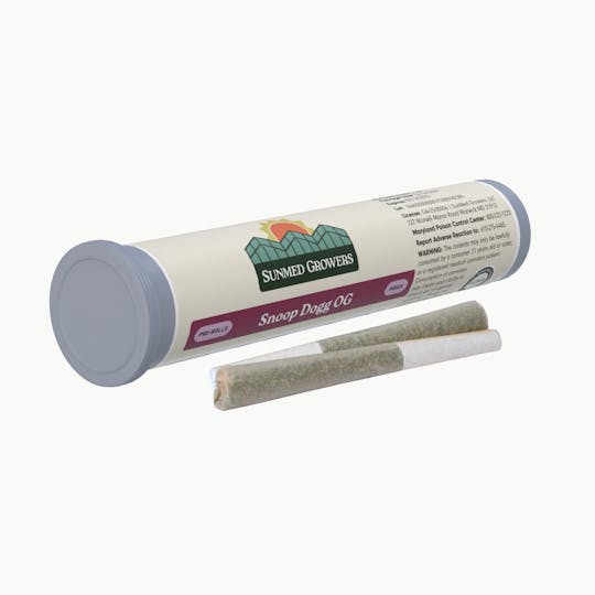 SunMed Growers - Snoop Dogg OG Pre Roll 0.5g/2 Pack - 1