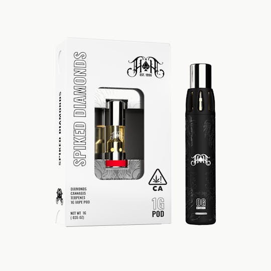 Heavy Hitters - Strawberry Diesel | Sativa - Spiked Diamonds - 1G Pod - 1