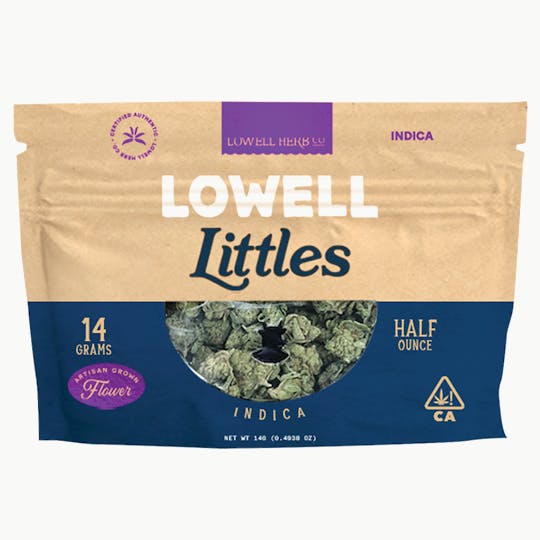 Lowell Herb Co. - 14g Littles | Biscotti Kush | Indica - 1