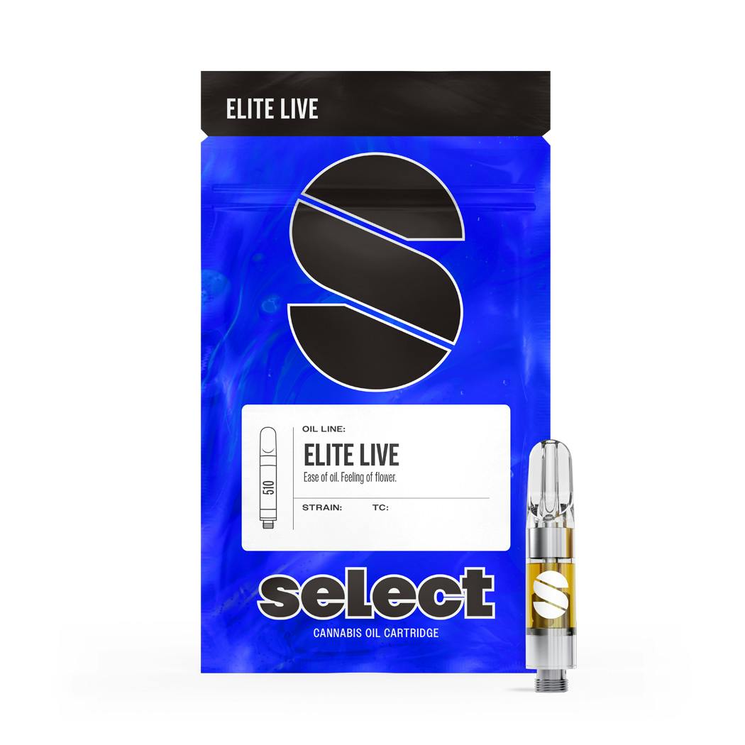 Select - Elite Live Orange Kush Cake Cartridge [0.5g] - 1