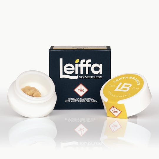 Leiffa - Leiffa - 1g - Papaya Cake - Cold Cure Live Rosin - 1