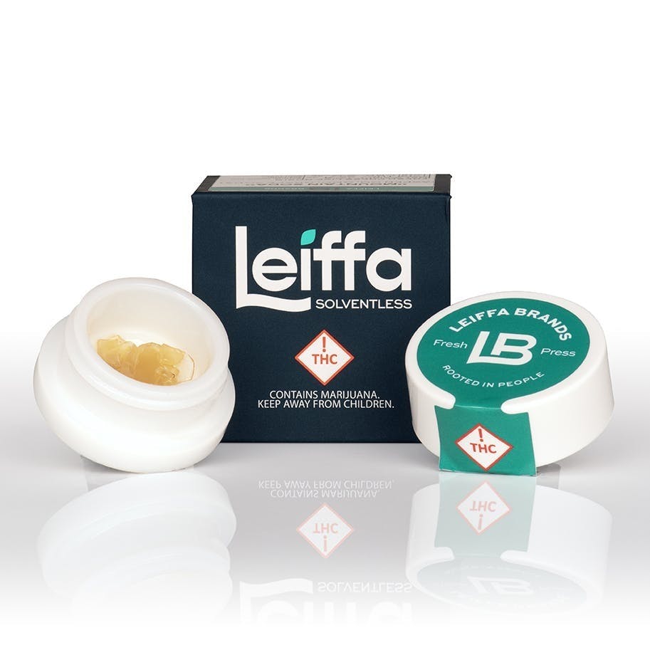 Leiffa - Leiffa - 1g - Mandarin Beltz - Fresh Press Live Rosin - 1