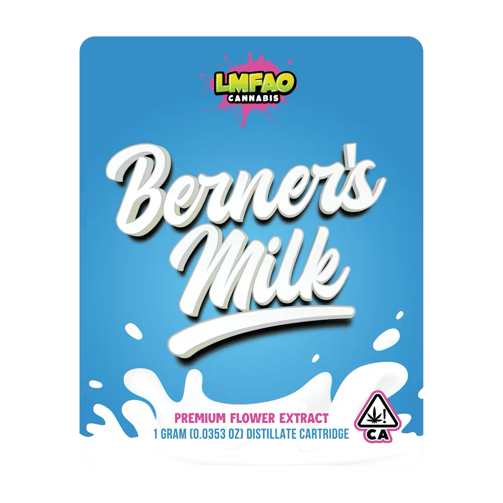 LMFAO Cannabis - LMFAO | Berner's Milk | Cartridge | 1g - 1