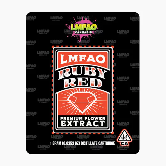LMFAO Cannabis - LMFAO | Ruby Red | Cartridge | 1g - 1