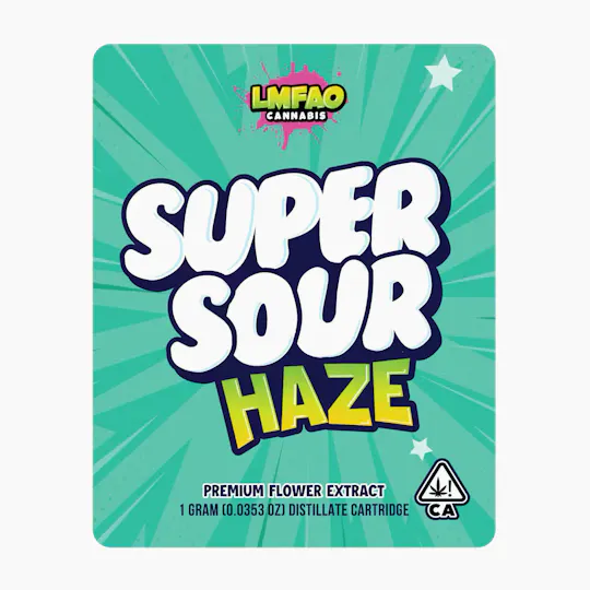 LMFAO Cannabis - LMFAO | Super Sour Haze | Cartridge | 1g - 1