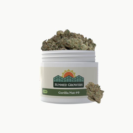 SunMed Growers - Gorilla Nut #9 Flower (3.5g) - 1