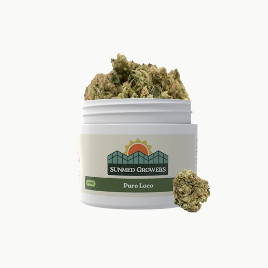 SunMed Growers - Puro Loco Flower (7g) - 1