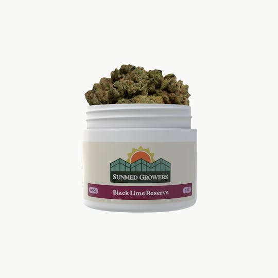 SunMed Growers - Black Lime Reserve Flower (3.5g) - 1