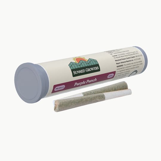 SunMed Growers - Purple Punch Pre Roll 0.5g/2 Pack - 1