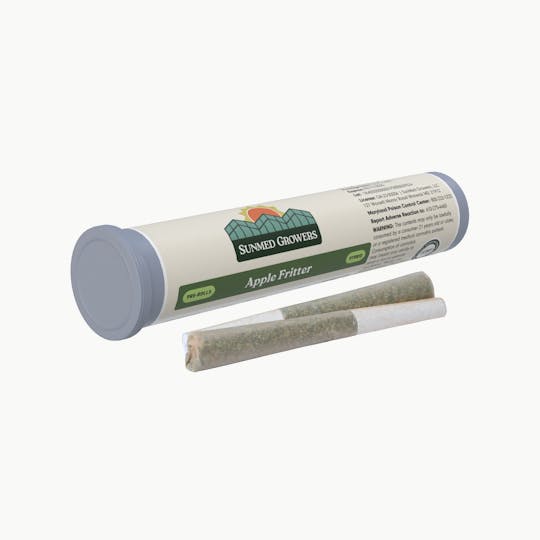 SunMed Growers - Apple Fritter Pre Roll 0.5g/2 Pack - 1