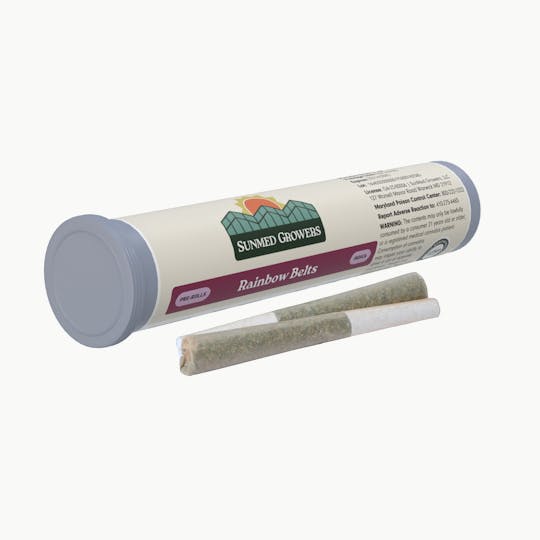 SunMed Growers - Rainbow Belts Pre Roll 0.5g/2 Pack - 1