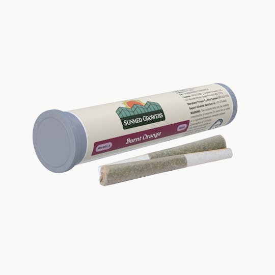 SunMed Growers - Burnt Orange Pre Roll 0.5g/2 Pack - 1