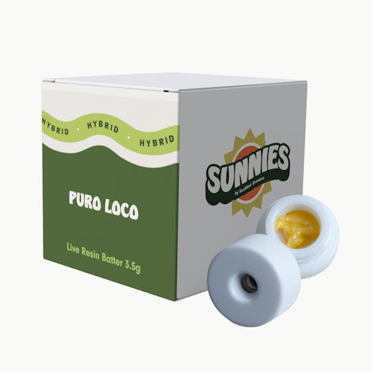 SunMed Growers - Puro Loco Live Resin Batter 3.5g - 1