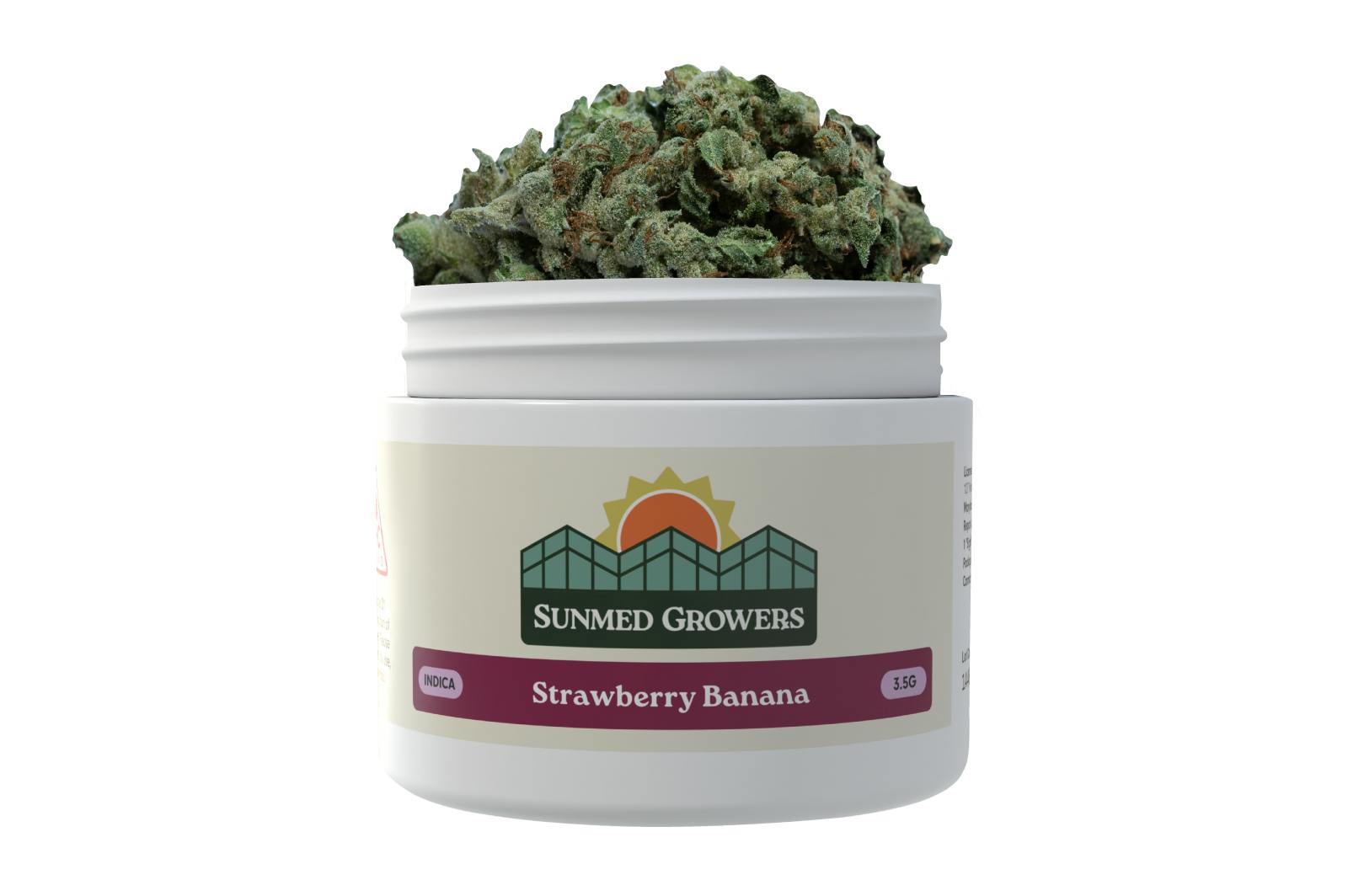 SunMed Growers - Strawberry Banana Flower (3.5g) - 1