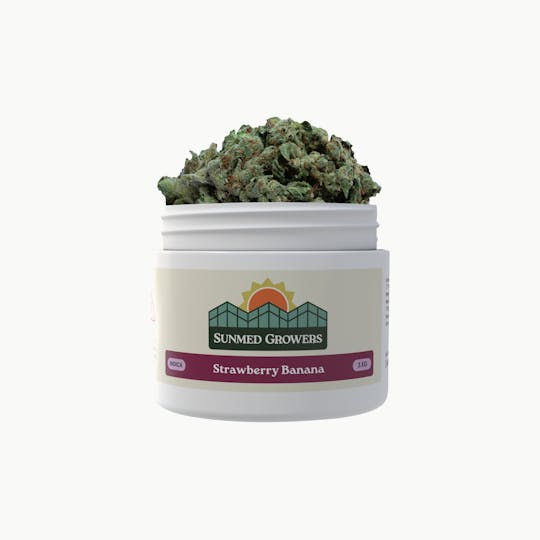 SunMed Growers - Strawberry Banana Flower (3.5g) - 1