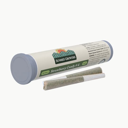 SunMed Growers - Strawberry Candy #4 Pre Roll 0.5g/2 Pack - 1