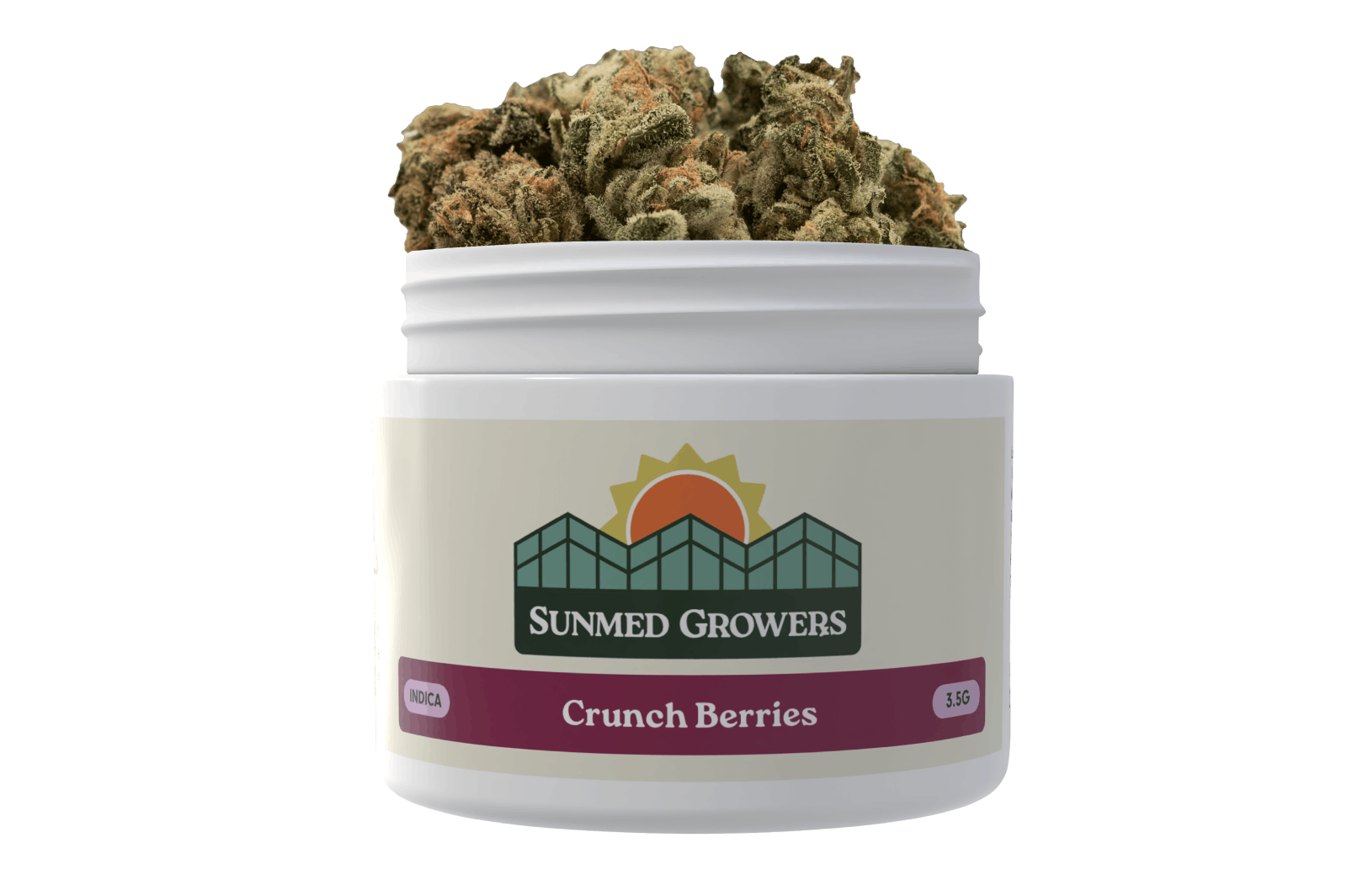 SunMed Growers - Crunch Berries Flower (3.5g) - 1