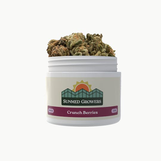 SunMed Growers - Crunch Berries Flower (3.5g) - 1