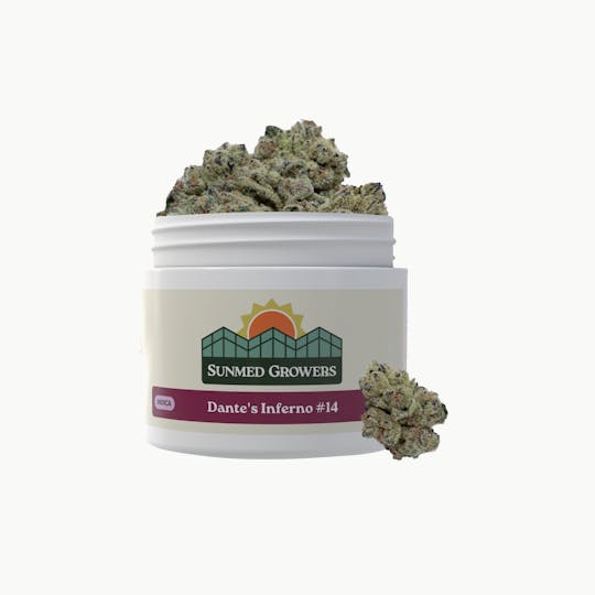 SunMed Growers - Dante's Inferno #14 Flower (3.5g) - 1