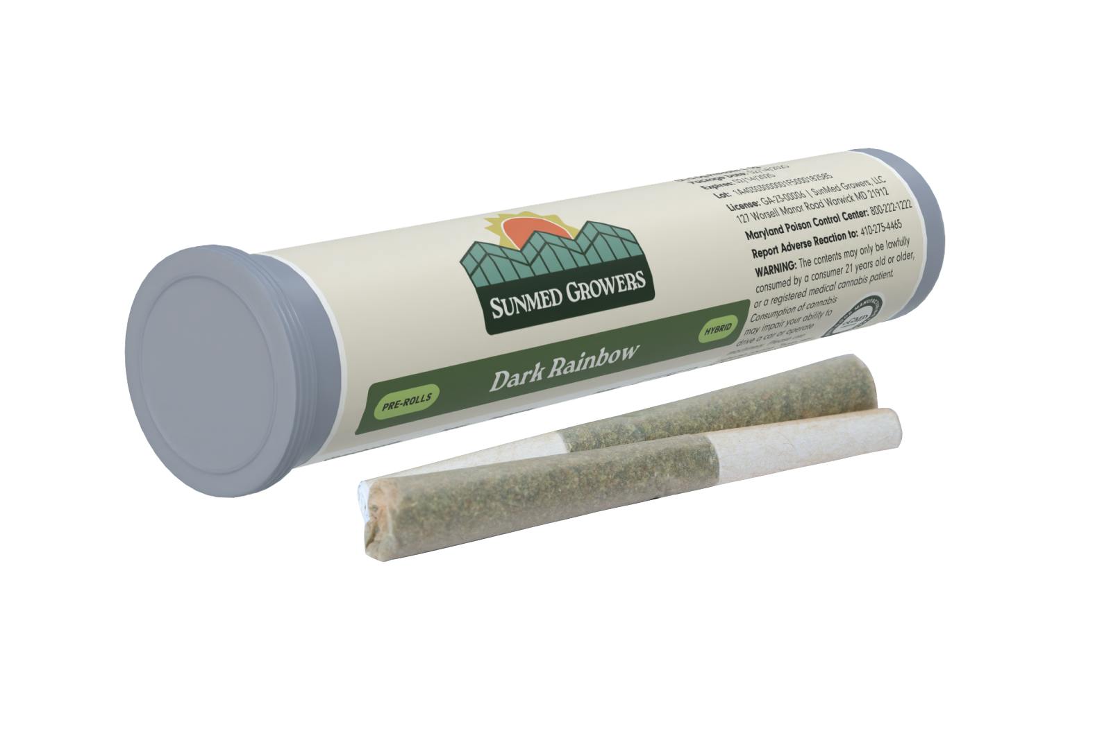 SunMed Growers - Dark Rainbow Pre Roll 0.5g/2 Pack - 1