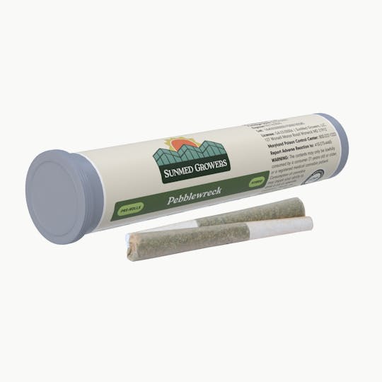 SunMed Growers - Pebblewreck Pre Roll 0.5g/2 Pack - 1
