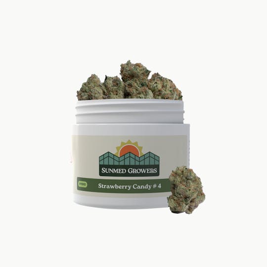 SunMed Growers - Strawberry Candy #4 Flower (7g) - 1