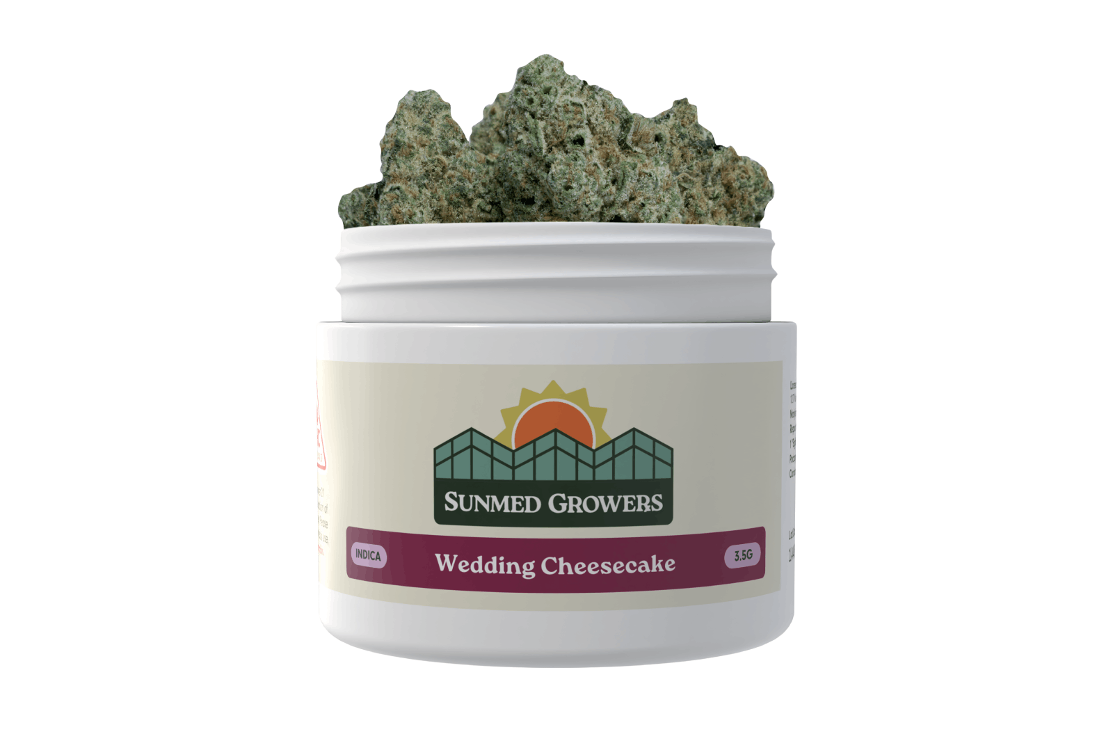 SunMed Growers - Wedding Cheesecake Flower (3.5g) - 1
