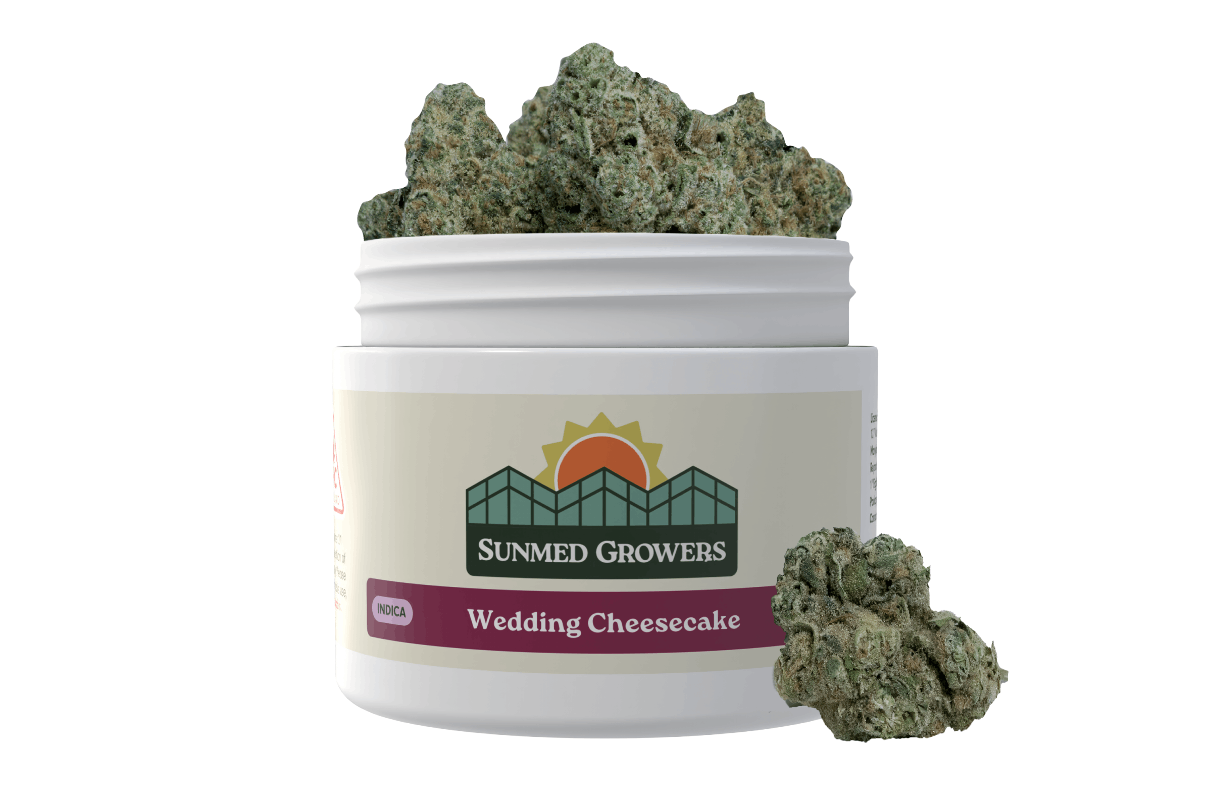 SunMed Growers - Wedding Cheesecake Flower (7g) - 1