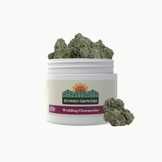 SunMed Growers - Wedding Cheesecake Flower (7g) - 1