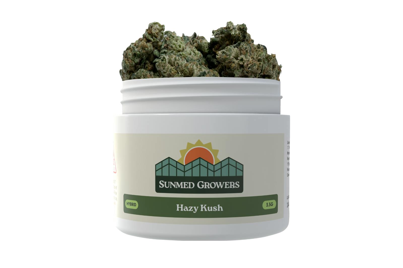SunMed Growers - Hazy Kush Flower (7g) - 1