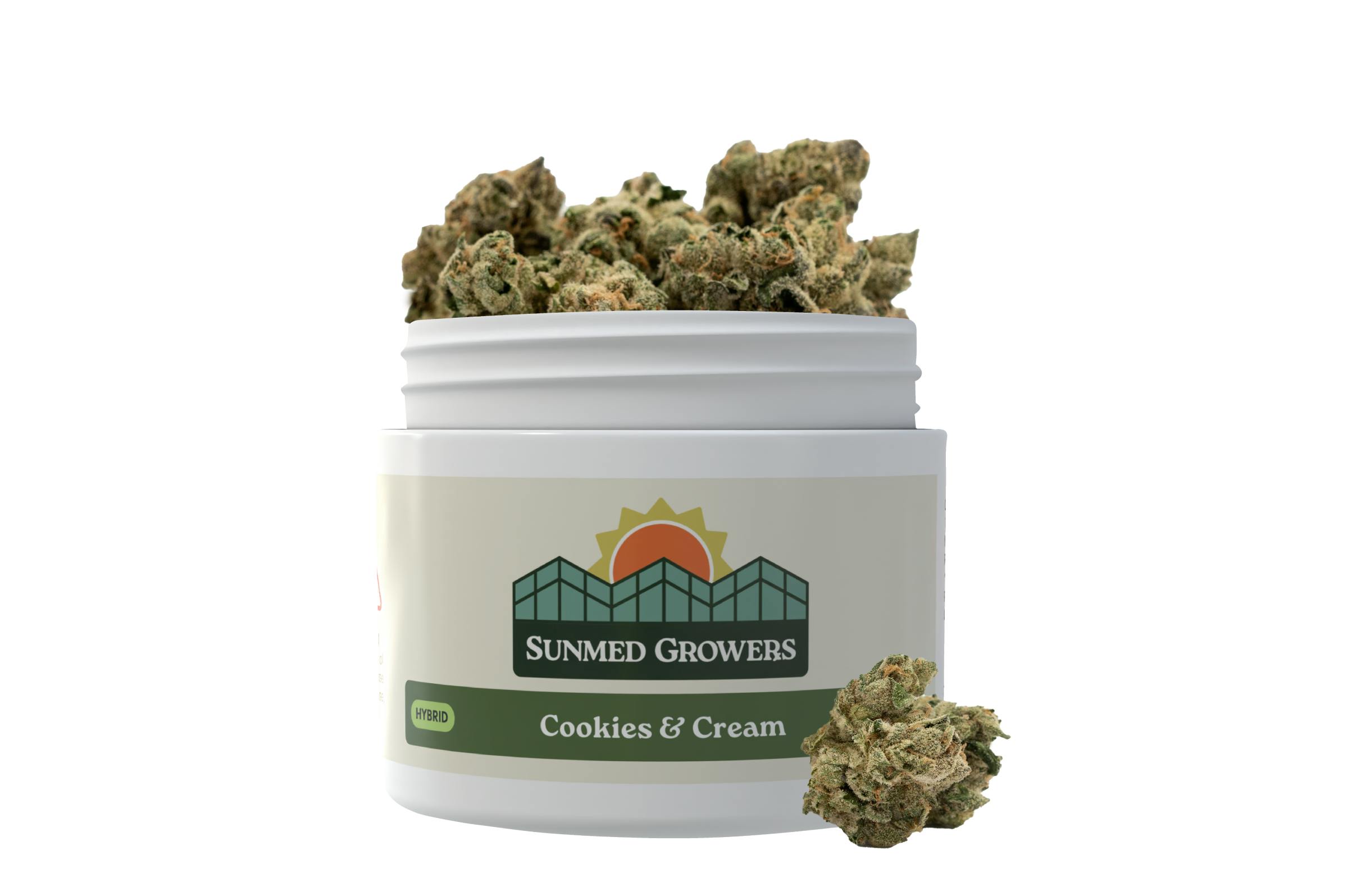 SunMed Growers - Cookies & Cream Flower (7g) - 1