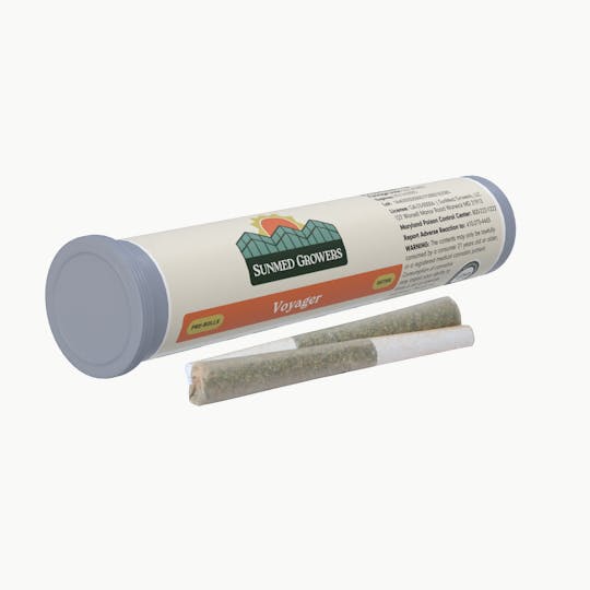 SunMed Growers - Voyager Pre Roll 0.5g/2 Pack - 1