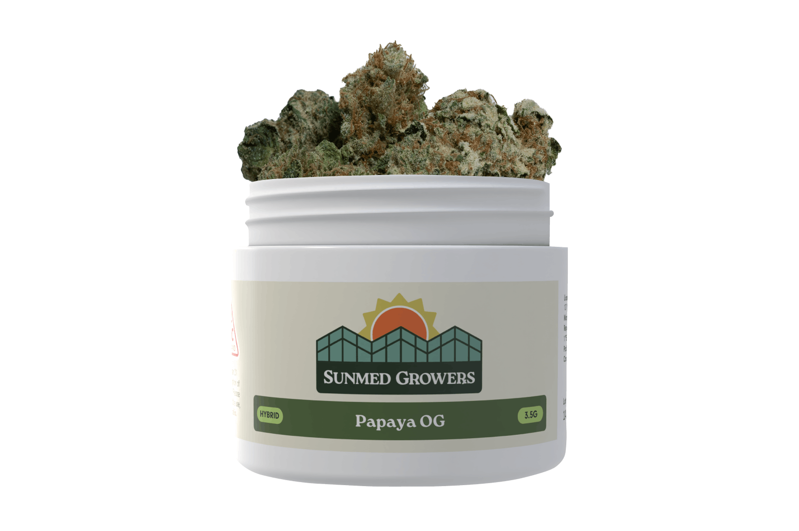 SunMed Growers - Papaya OG Flower (3.5g) - 1