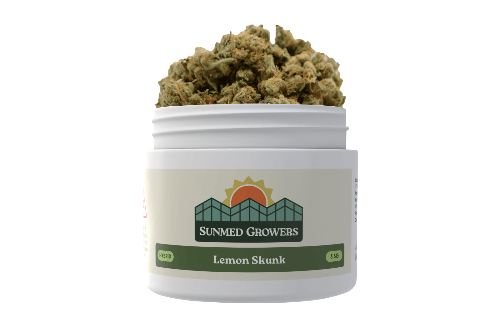 SunMed Growers - Lemon Skunk Flower (7g) - 1