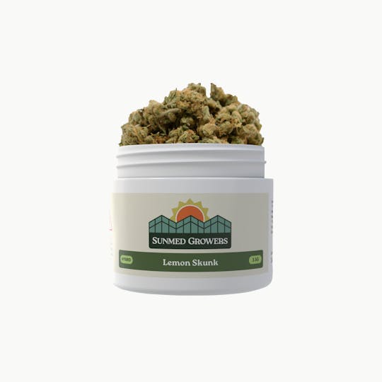 SunMed Growers - Lemon Skunk Flower (7g) - 1