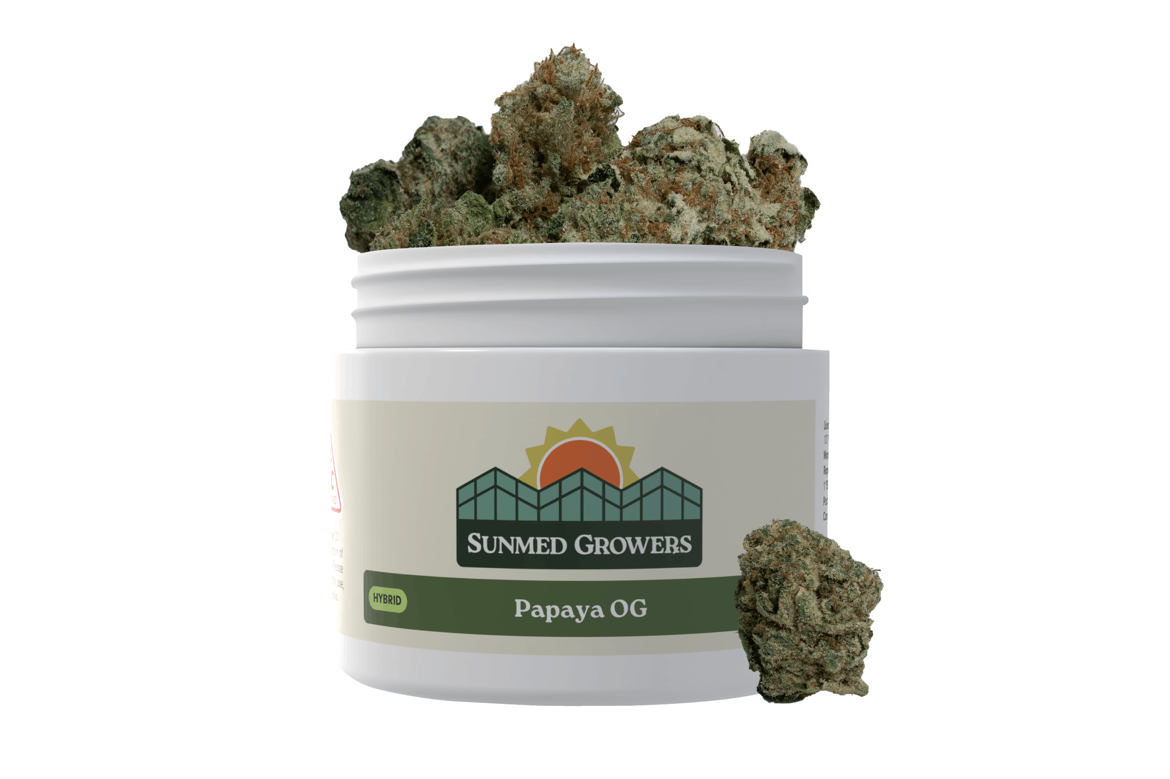 SunMed Growers - Papaya OG Flower (7g) - 1