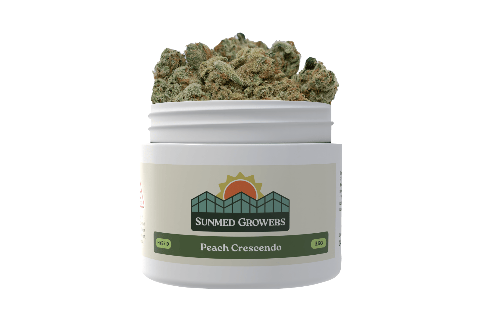 SunMed Growers - Peach Crescendo Flower (3.5g) - 1