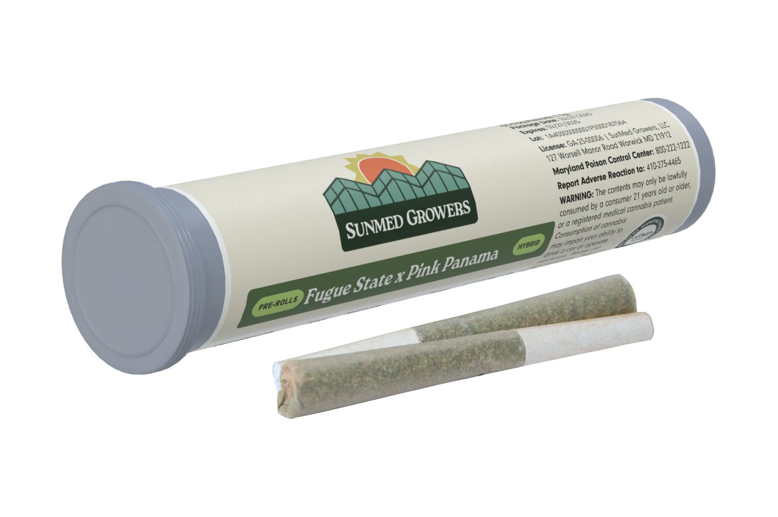 SunMed Growers - Fugue State x Pink Panama Pre Roll 0.5g/2 Pack - 1