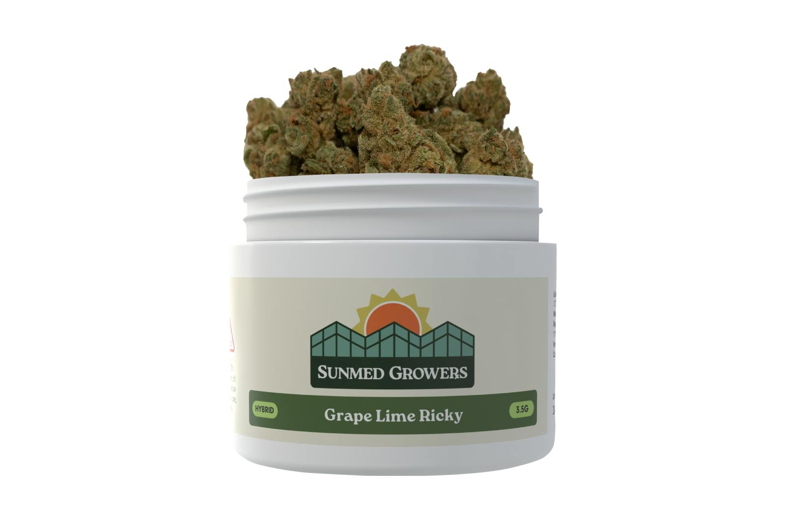 SunMed Growers - Grape Lime Ricky Flower (7g) - 1