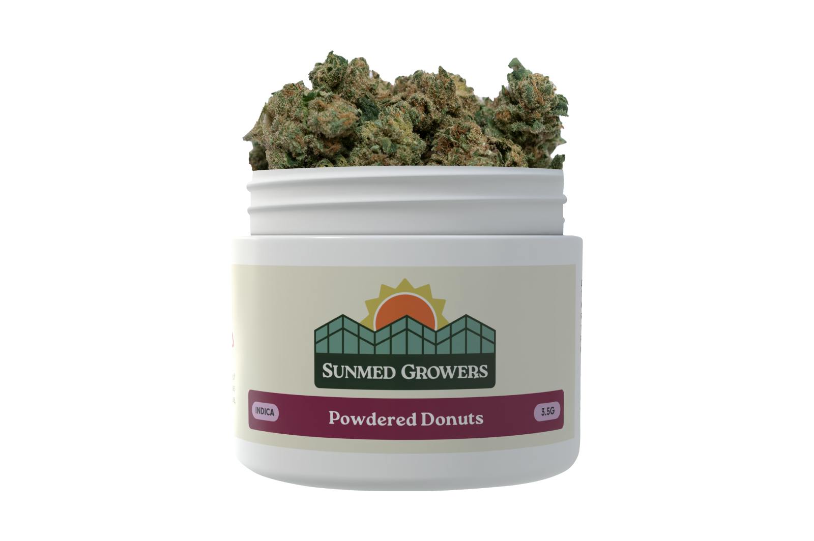 SunMed Growers - Powdered Donuts Flower (3.5g) - 1