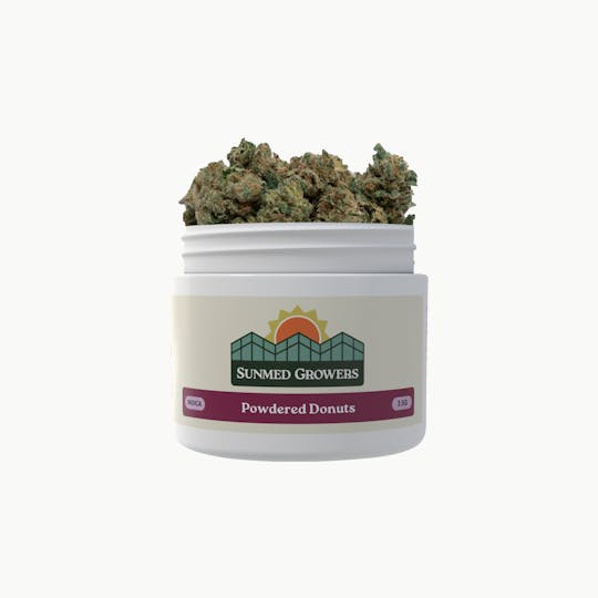 SunMed Growers - Powdered Donuts Flower (3.5g) - 1