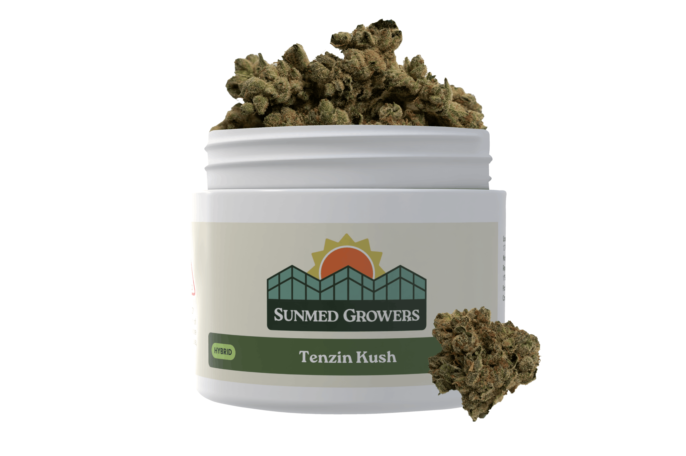 SunMed Growers - Tenzin Kush Flower (3.5g) - 1