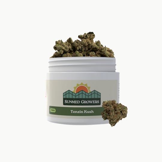 SunMed Growers - Tenzin Kush Flower (7g) - 1