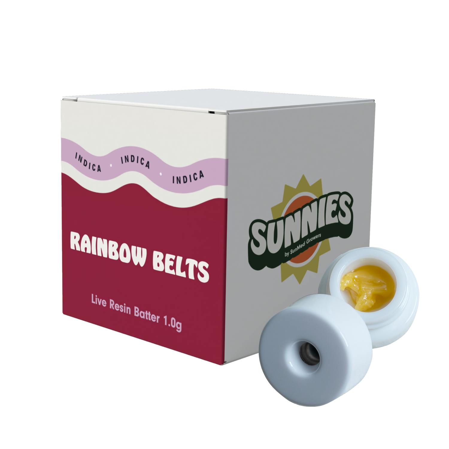 SunMed Growers - Rainbow Belts Live Resin Batter 1.0g - 1