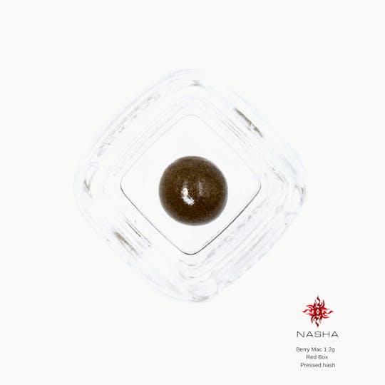 NASHA - Berry Mac 1.2g Red Pressed Hash - 1