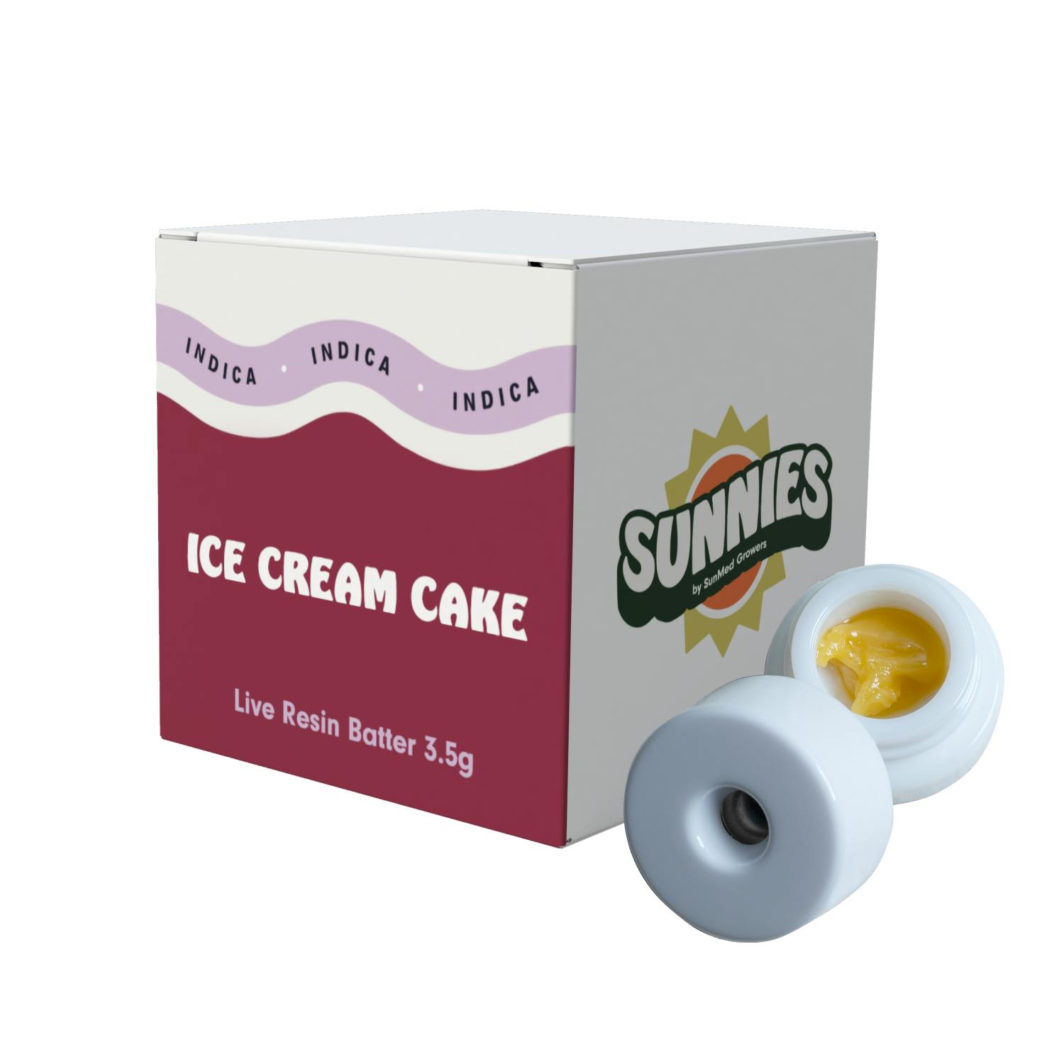 SunMed Growers - Ice Cream Cake Live Resin Batter 3.5g - 1
