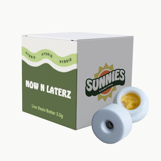 SunMed Growers - Now N' Laterz Live Resin Batter 3.5g - 1