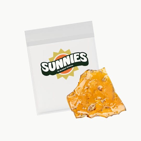 SunMed Growers - Platinum Cake Cured Resin Shatter 1.0g - 1
